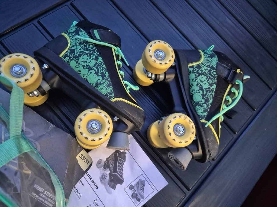 Crivit Roller Skates - Maat 33/34 rolschaatsen maat 33 34, Ophalen of Verzenden, Zo goed als nieuw, Kinderen