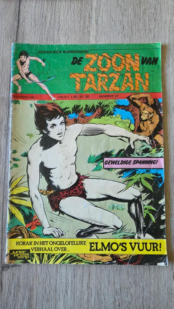 De Zoon van Tarzan - Nummer 27 (Edgar Rice Burroughs), Boeken, Stripboeken, Meerdere stripboeken, Ophalen of Verzenden, Gelezen