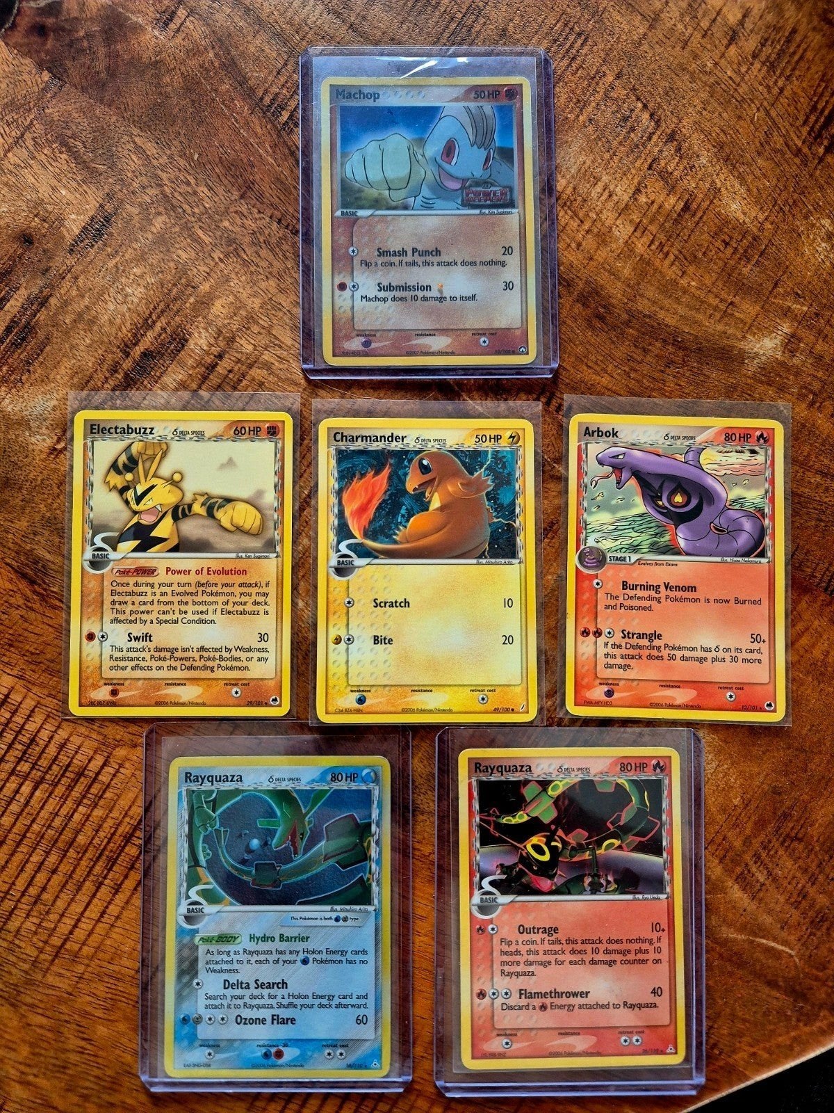 Rayquaza's Delta Species Pokémon Kaarten, Ophalen of Verzenden, Gebruikt, Meerdere kaarten, Foil
