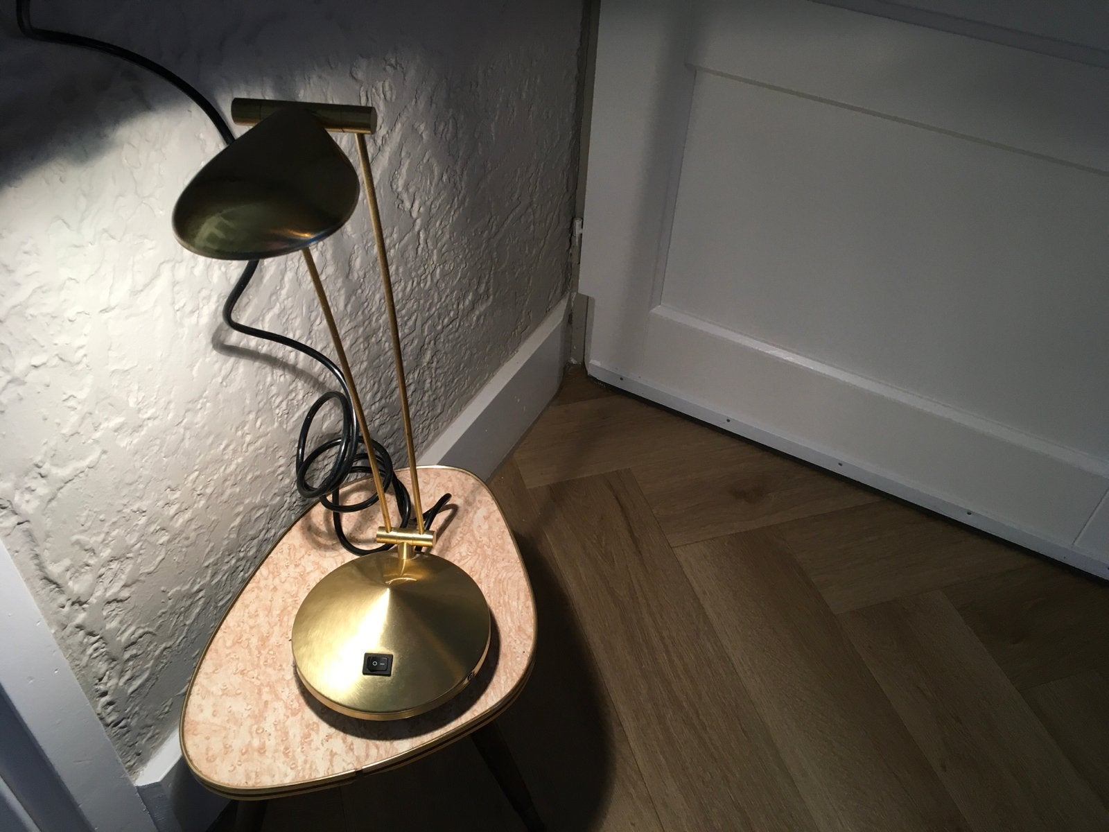 Vintage Ikea Espressivo Tafellamp - .koperkleurige, Antiek en Kunst, Ophalen of Verzenden