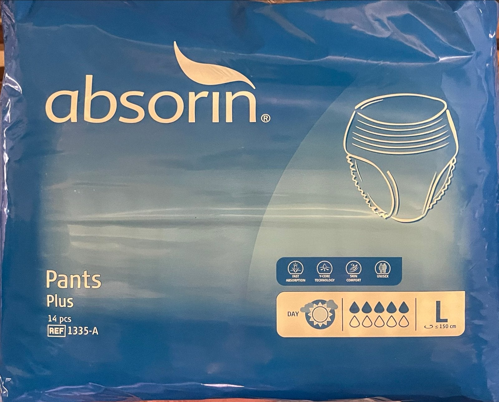 Absorbin incontinentie broekjes maat L, Diversen, Verpleegmiddelen, Ophalen, Nieuw
