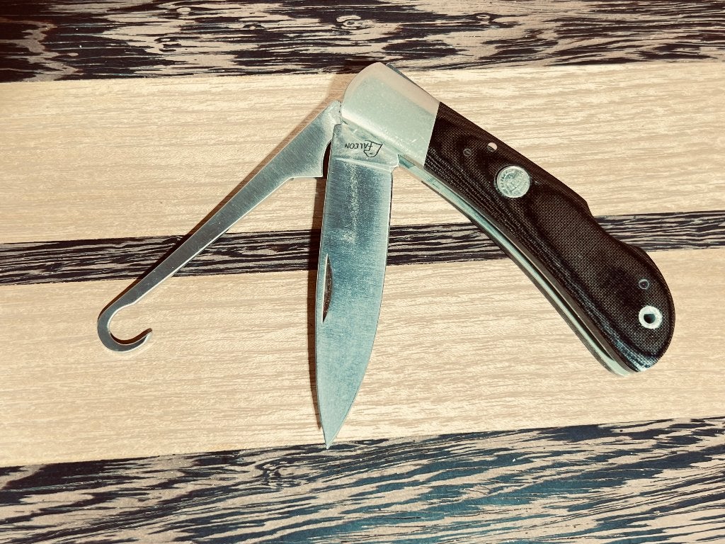 Falcon bird hunter knife, Ophalen of Verzenden, Zo goed als nieuw