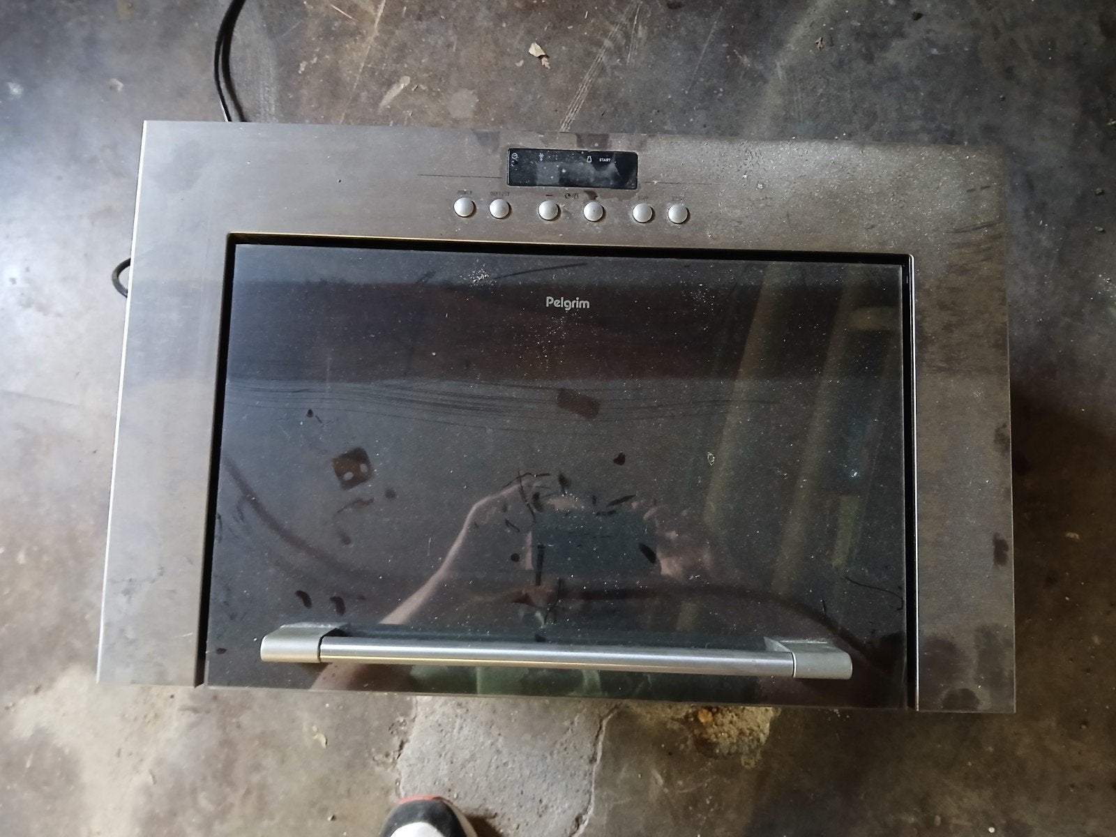 Pelgrim inbouw magnetron, Ophalen of Verzenden, Gebruikt, Inbouw