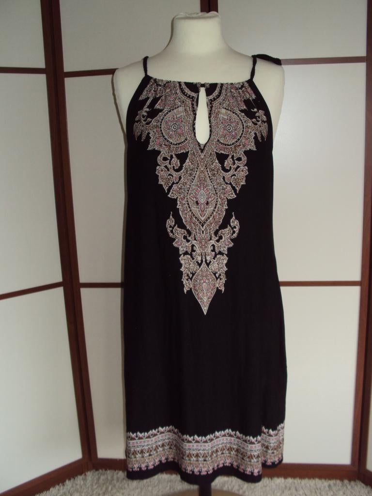 Lascana zomerjurk - zonnejurk / 42 / zwart, Kleding | Dames, Jurken, Lascana, Zwart, Maat 42/44 (L), Ophalen of Verzenden