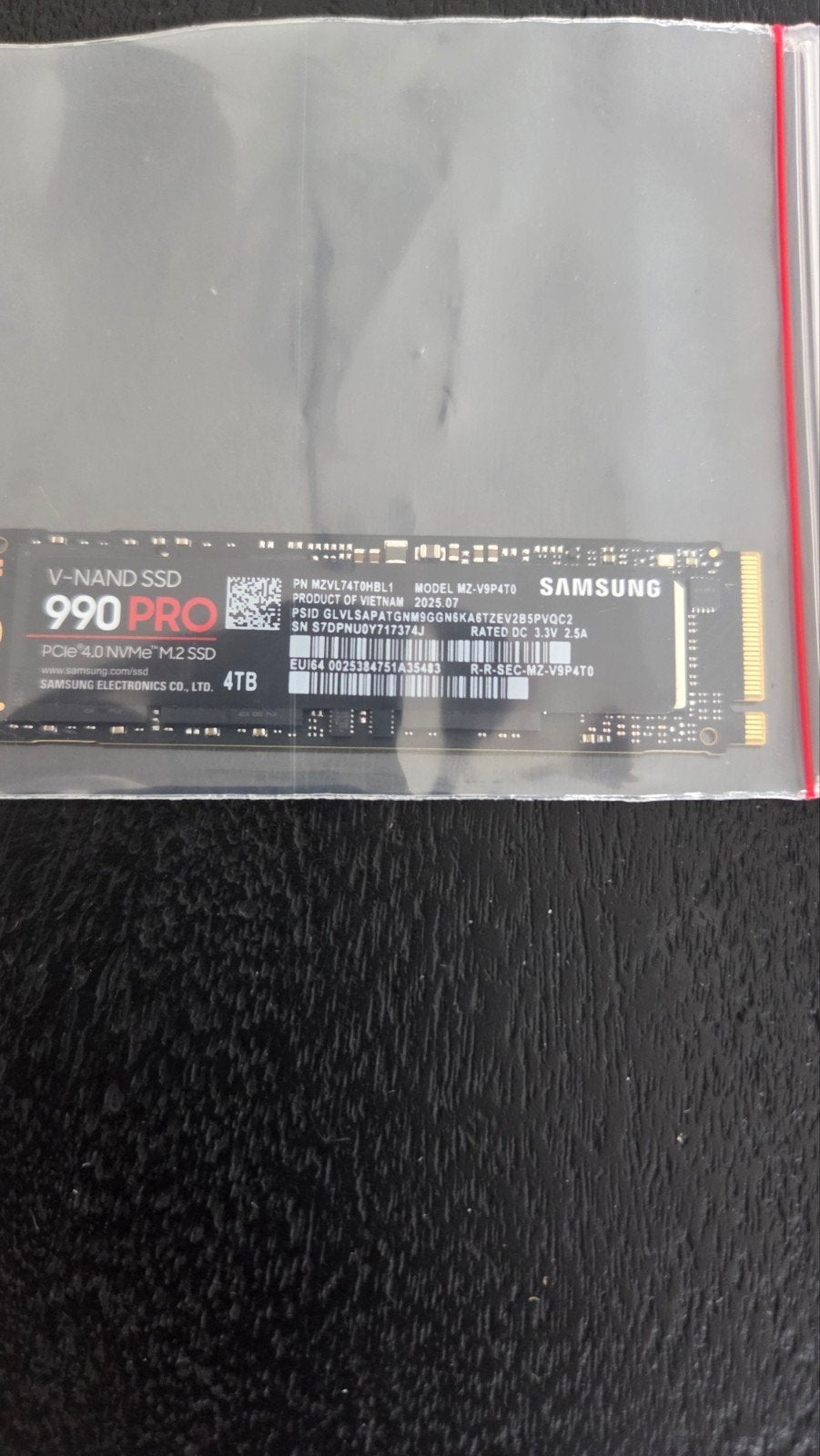 Nieuwe Samsung 990 PRO 4TB M.2 NVMe SSD, Computers en Software, Intern, Server, SSD, Nieuw