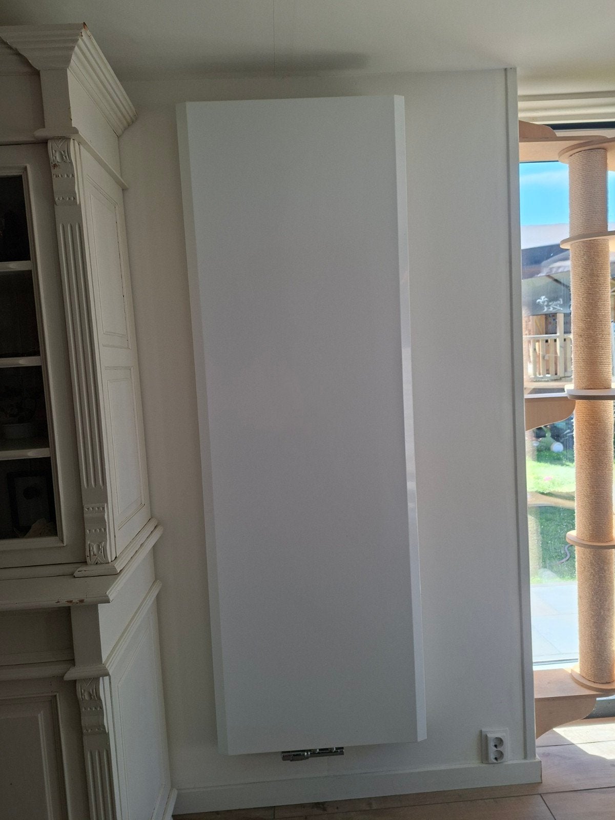 Design verticale wandradiator 180x60cm, Ophalen, Gebruikt, Radiator, 60 tot 150 cm