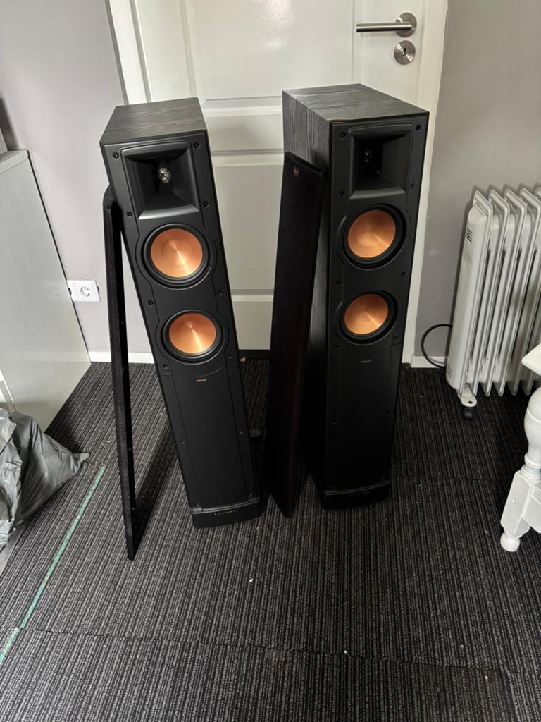 Klipsch Ref IV RF52 Black, Audio, Tv en Foto, Luidsprekers, Zo goed als nieuw, 60 tot 120 watt, Front, Rear of Stereo speakers