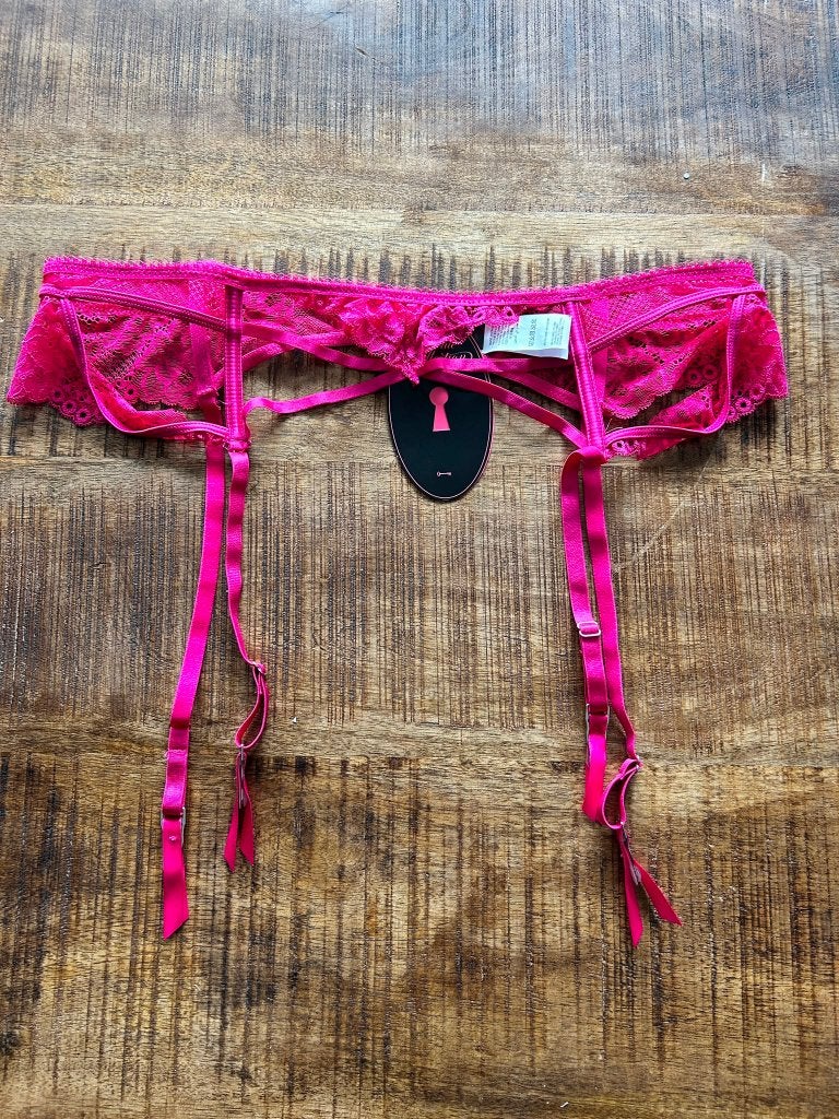 Hunkemöller Private Anna Jarretels XXXL, Hunkemöller, Ophalen of Verzenden, Roze, Overige typen