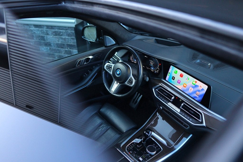 BMW X5 XDrive45e M-Sport| Pano| B&W| Massage| 360 camera, Auto's, BMW, Gebruikt, Zwart, Vierwielaandrijving, Hybride Elektrisch/Benzine