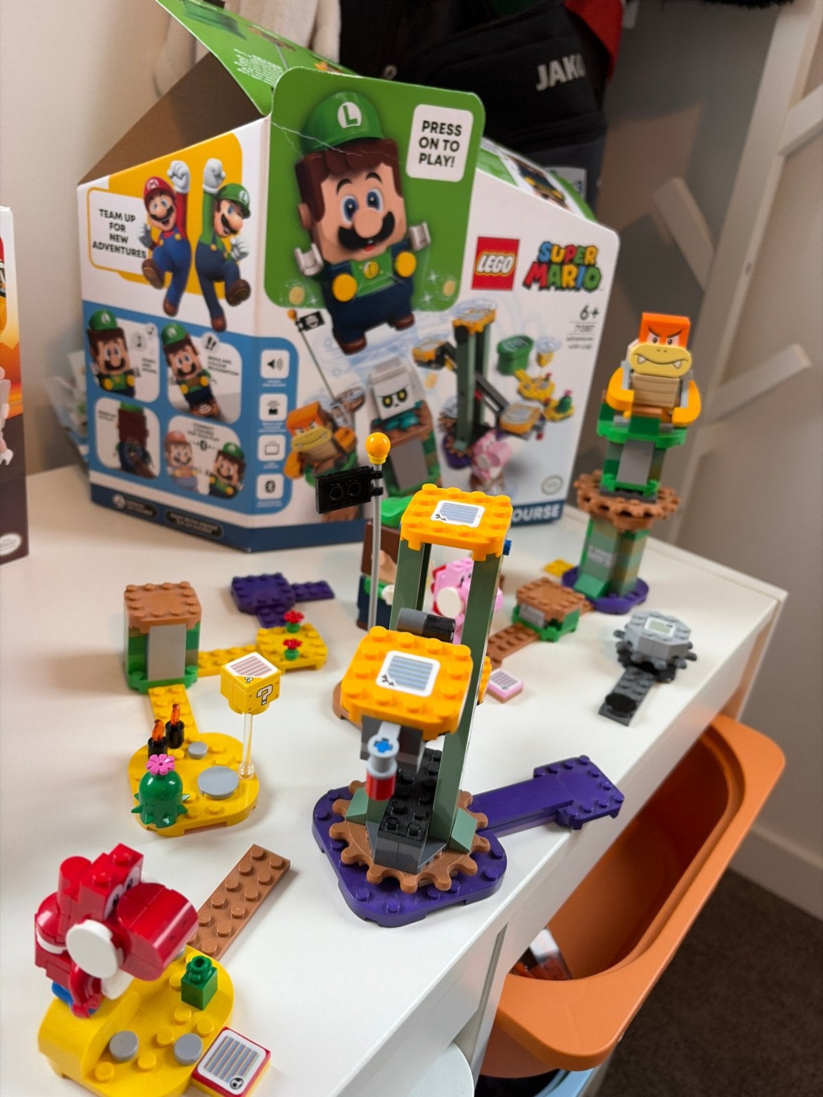 LEGO Super Mario Avonturen met Luigi Starterset (71387), Lego, Ophalen of Verzenden, Zo goed als nieuw, Compleet