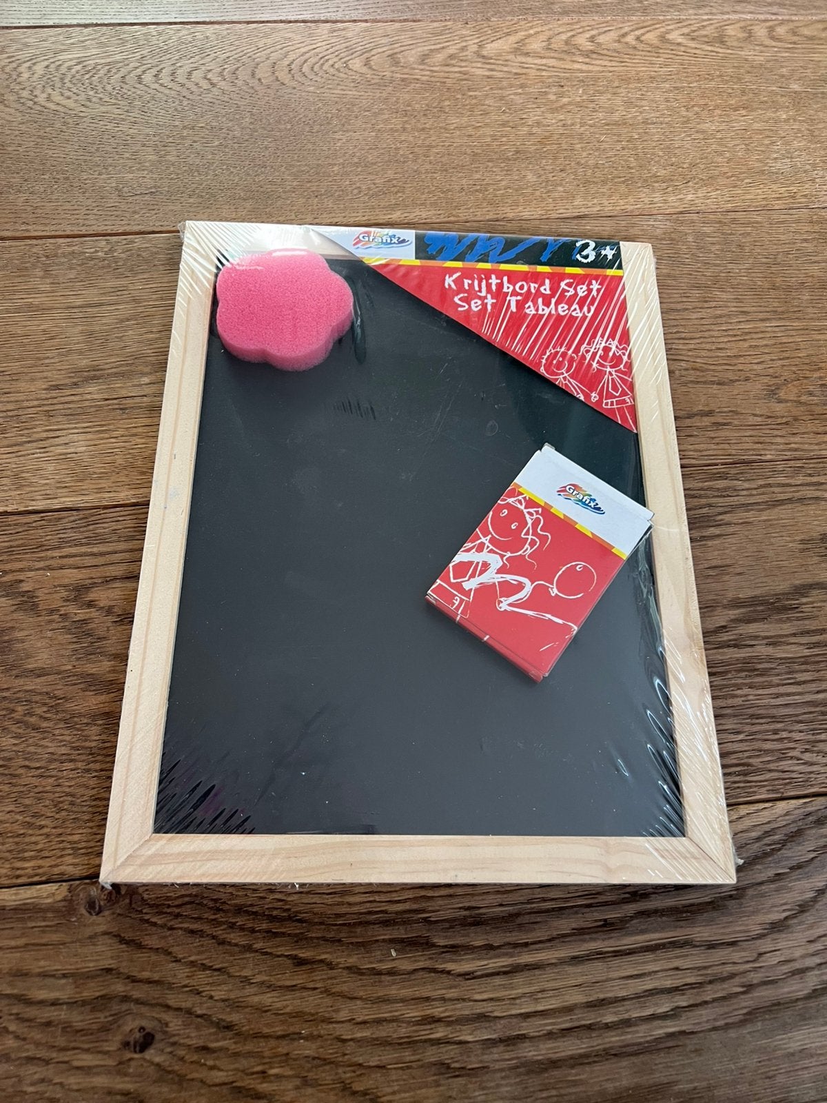 Grafix Krijtbord Set - Nieuw in Verpakking! 23x30cm, Ophalen of Verzenden, Nieuw, Knutselwerk
