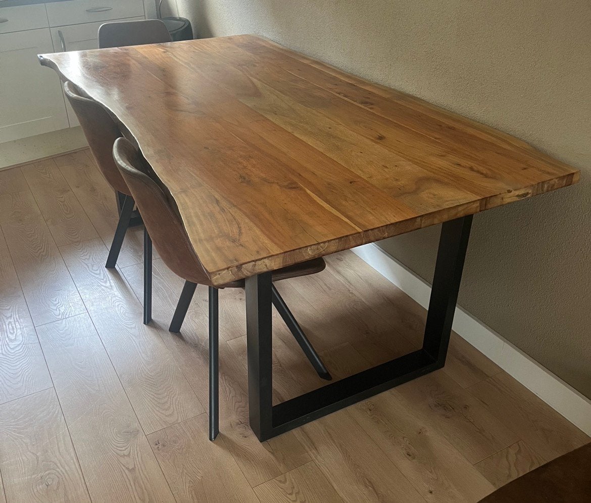 Mooie tafel te koop!, Ophalen, Gebruikt, 200 cm of meer, 50 tot 100 cm