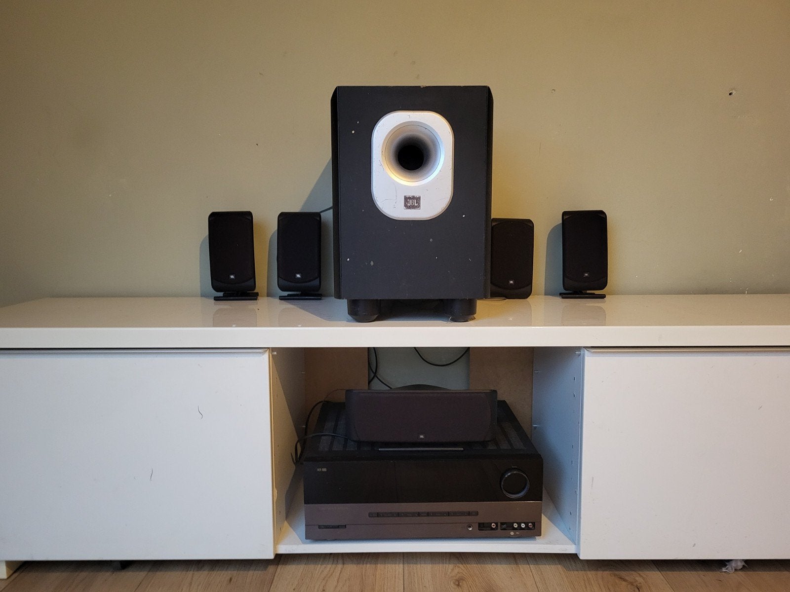 harman kardon 5.1 home cinema set, Ophalen, Gebruikt, 70 watt of meer, 5.1-systeem