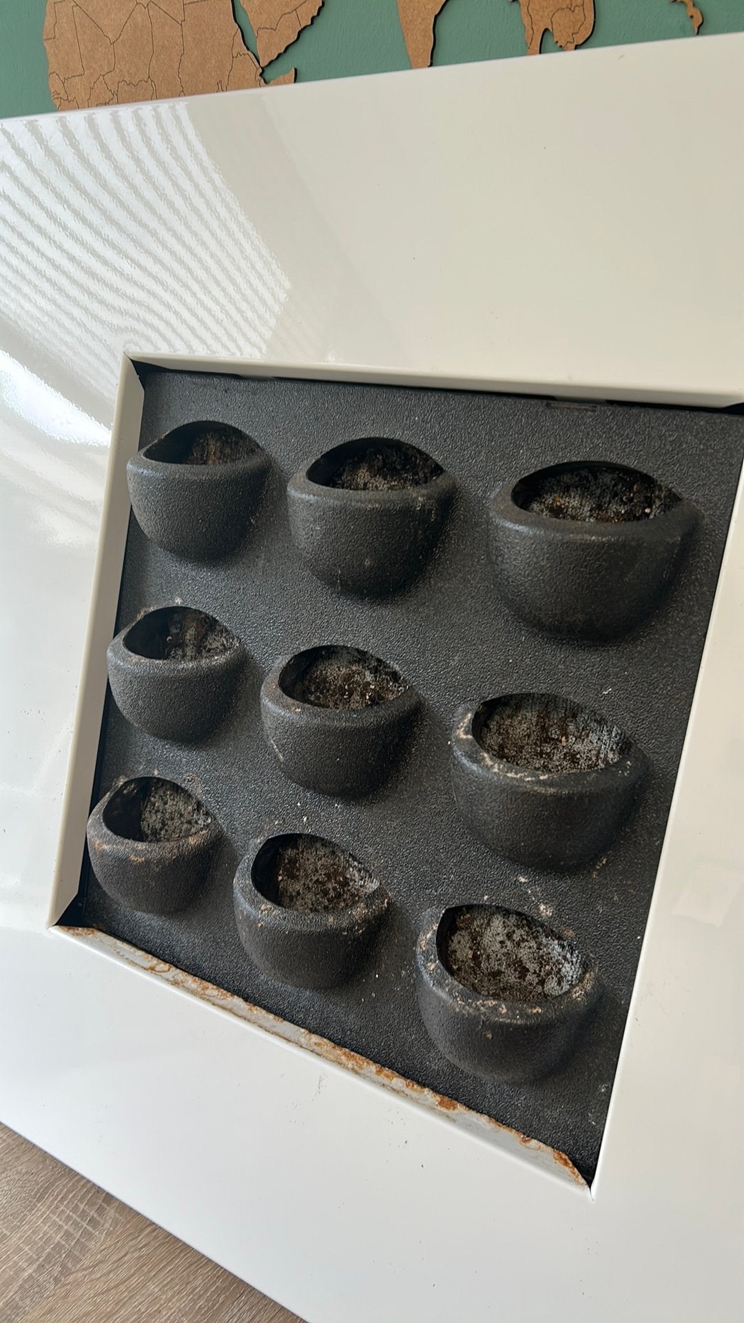 Verticale plantenbak, Tuin en Terras, Bloembakken en Plantenbakken, Ophalen, Kunststof, Gebruikt, Vierkant