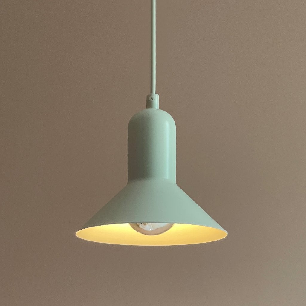 vintage Deens Design Mid Century LAMP wit metaal Confetti, Huis en Inrichting, Lampen | Hanglampen, Gebruikt, -, -, Metaal
