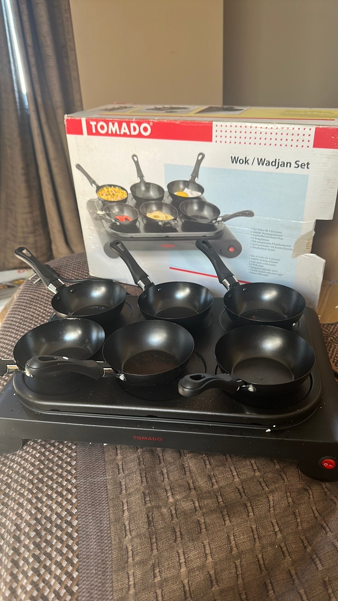 Wokset 6 personen, Ophalen, Gebruikt, 4 t/m 7 personen