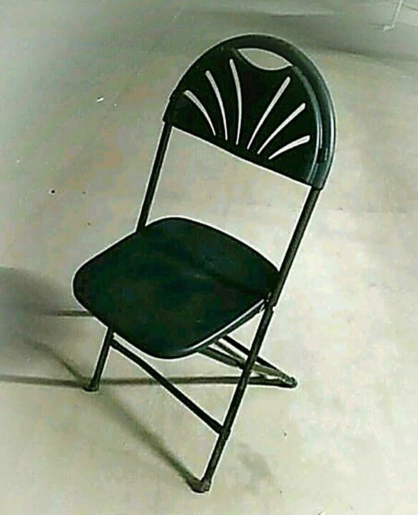 Klapstoelen, Ophalen, Nieuw, Zwart