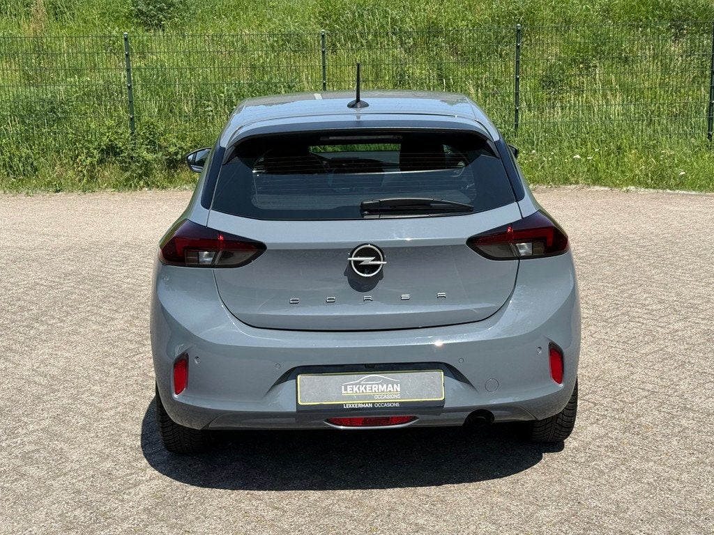 Opel Corsa 1.2 GS CAMERA I PDC I CLIMA I UNIEKE KLEUR I LED, Auto's, Voorwielaandrijving, Stof, Gebruikt, Zwart