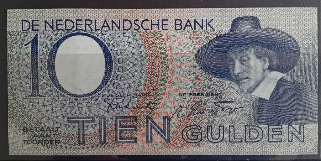 10 gulden 1943 I staalmeester, Ophalen of Verzenden, 10 gulden, Los biljet