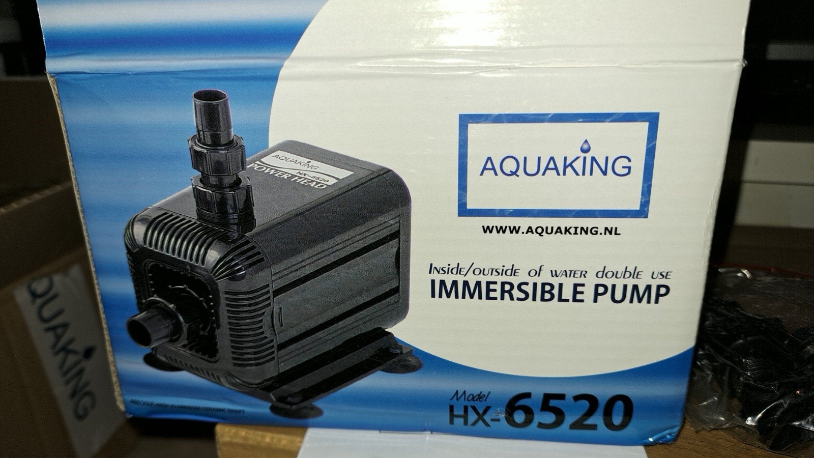 Aquaking immersible vijverpomp, nieuw in de originele doos., Ophalen, Nieuw, Vijverpomp