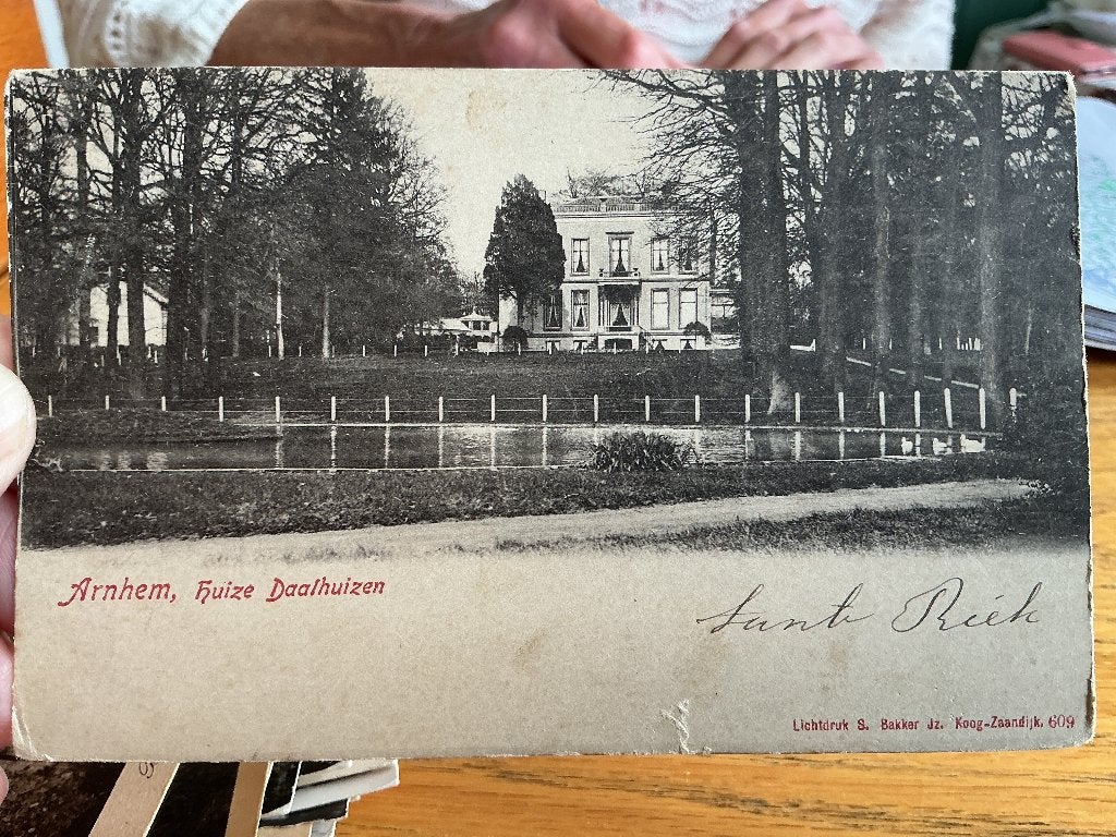 Arnhem huize daalhuizen 1901, Verzenden, Voor 1920, Gelopen, Gelderland