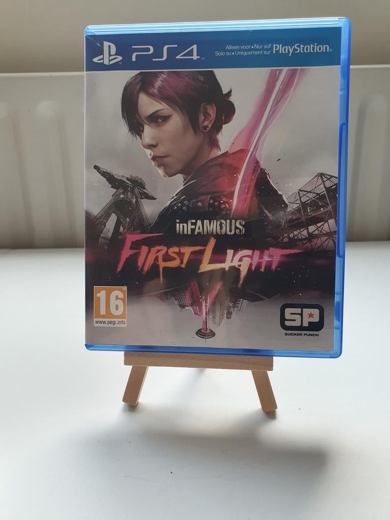 InFamous First Light PS4 game, Spelcomputers en Games, Games | Sony PlayStation 4, Avontuur en Actie, Gebruikt, Q, 1 speler