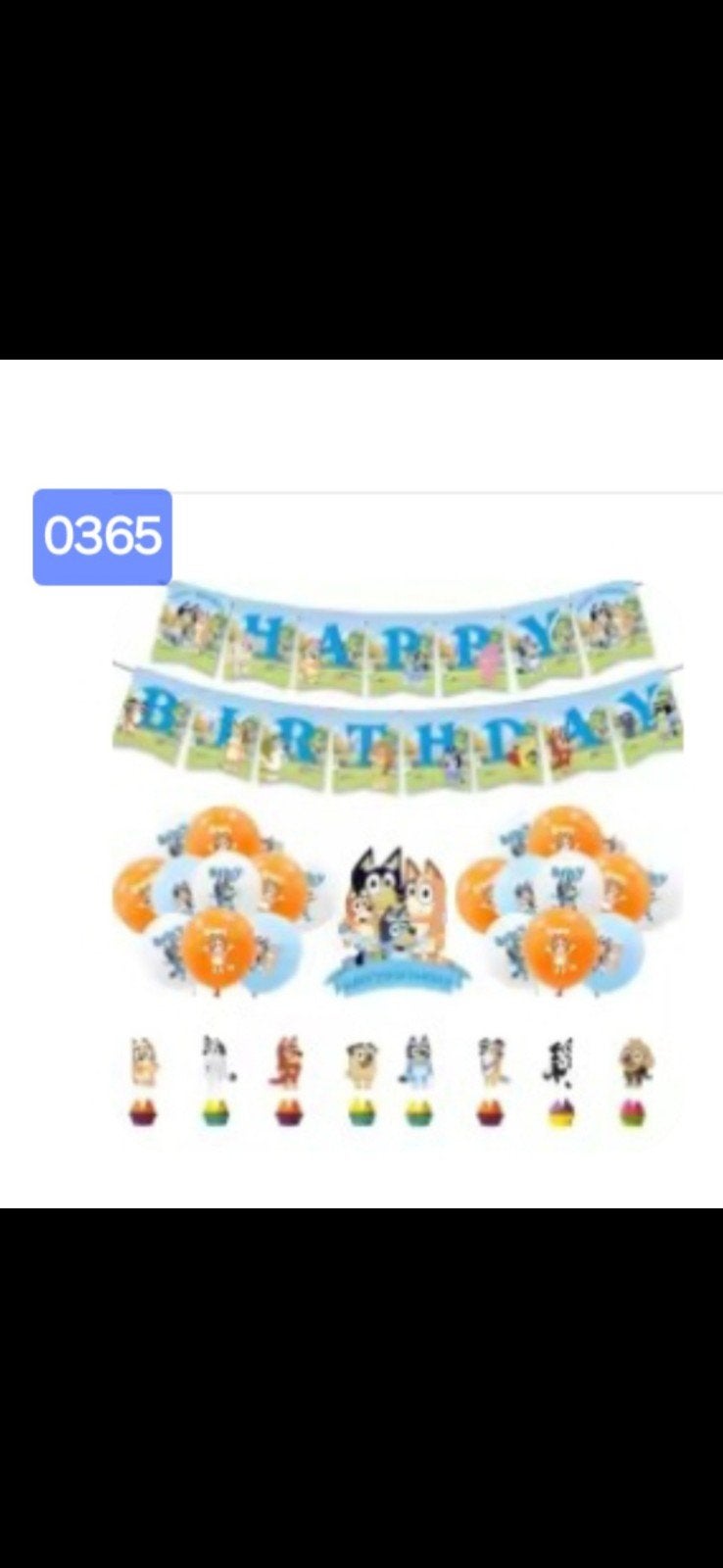 Nieuw Bluey Verjaardagsfeest Decoratie Set, Ophalen, Nieuw, Feestartikel, Verjaardag