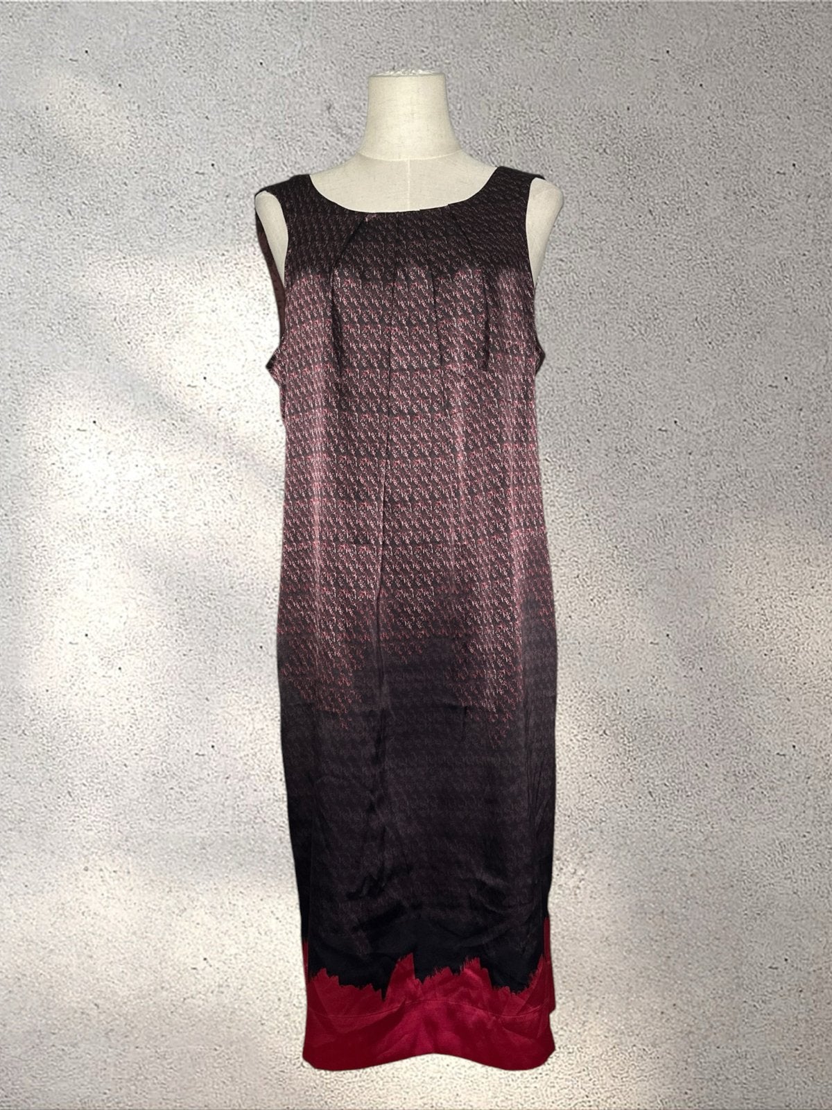 Mayerline jurk maat 40/42 met rood detail, Kleding | Dames, Maat 38/40 (M), Meerkleurig, Ophalen of Verzenden, Zo goed als nieuw