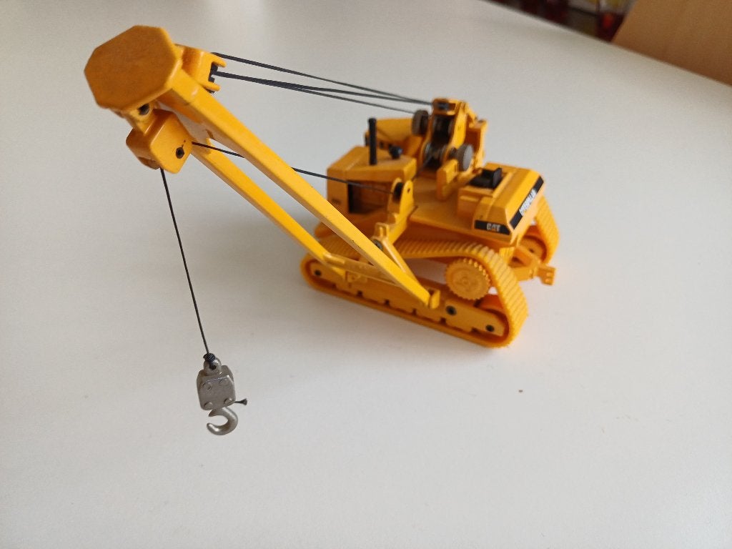 Joal Caterpillar buizen legger 1/50 nette staat, Ophalen of Verzenden, Gebruikt, Hijskraan, Tractor of Landbouw