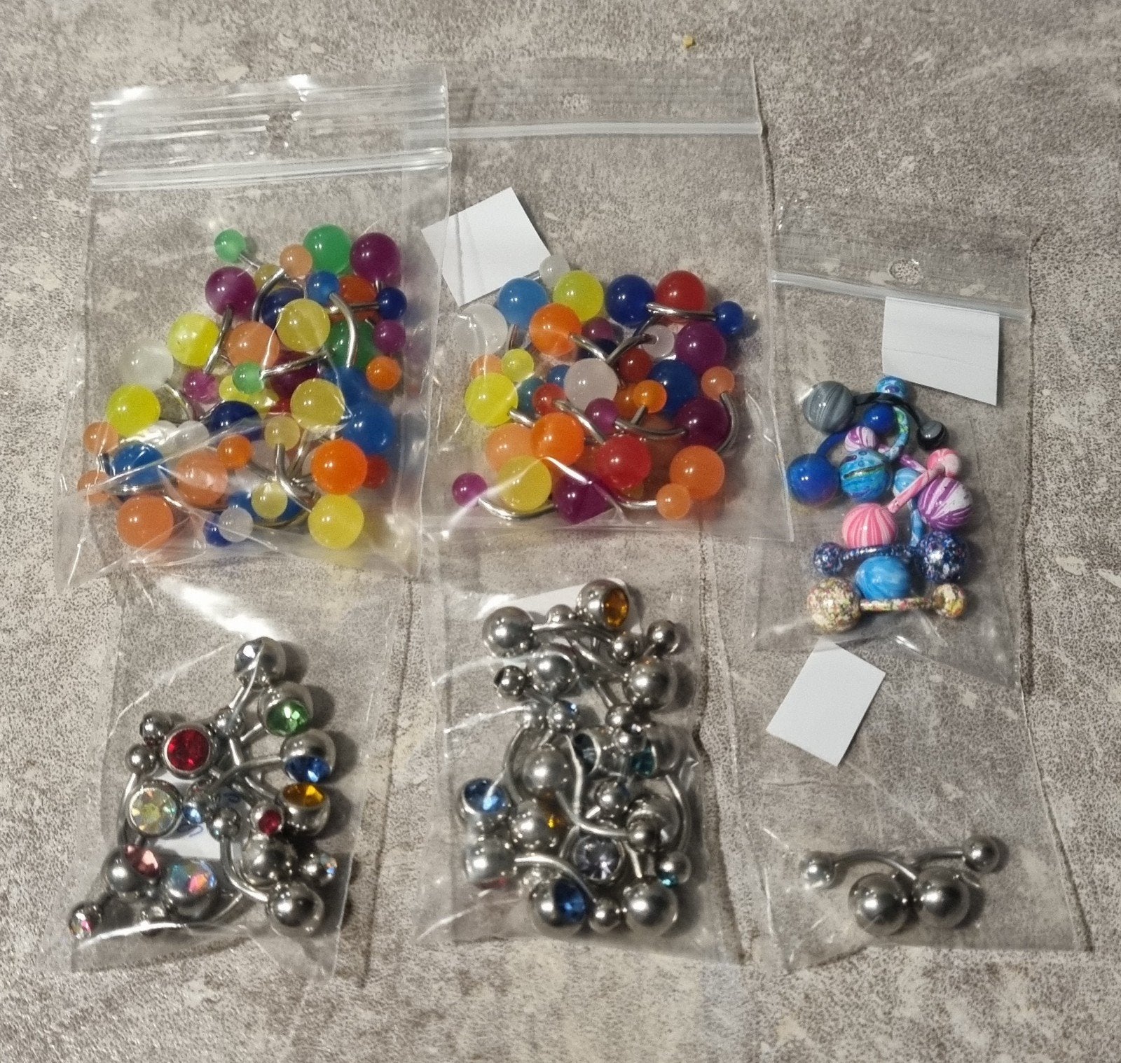 Grote partij piercings., Diversen, Ophalen of Verzenden, Nieuw