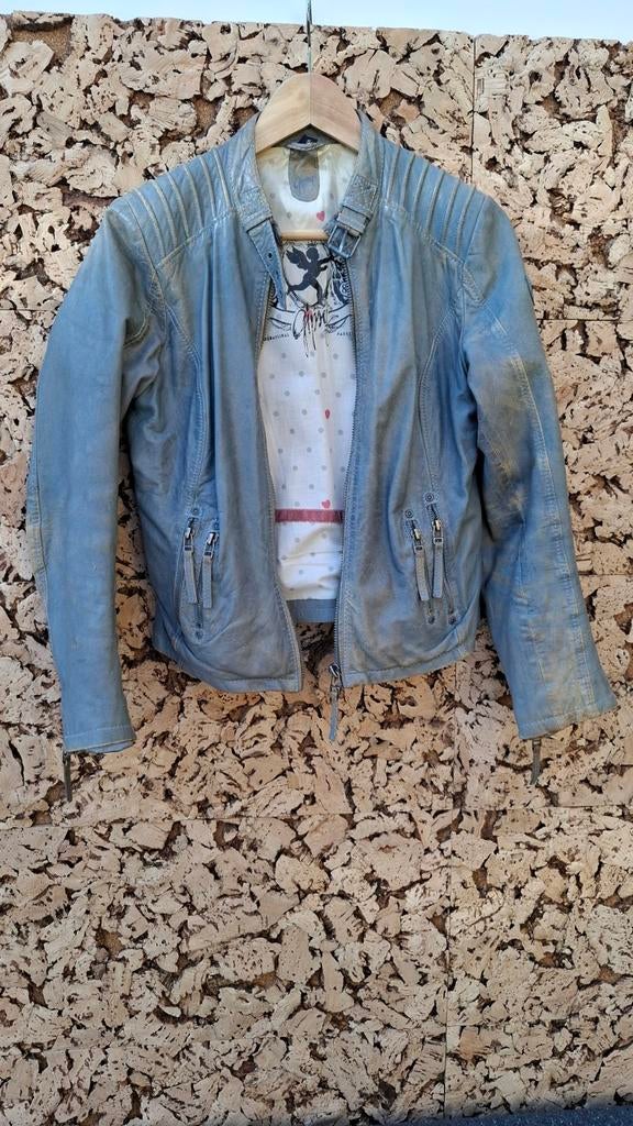 Vintage Gypsy leren jasje, maat S, Kleding | Dames, Overige kleuren, Gypsy, Ophalen of Verzenden, Maat 36 (S)