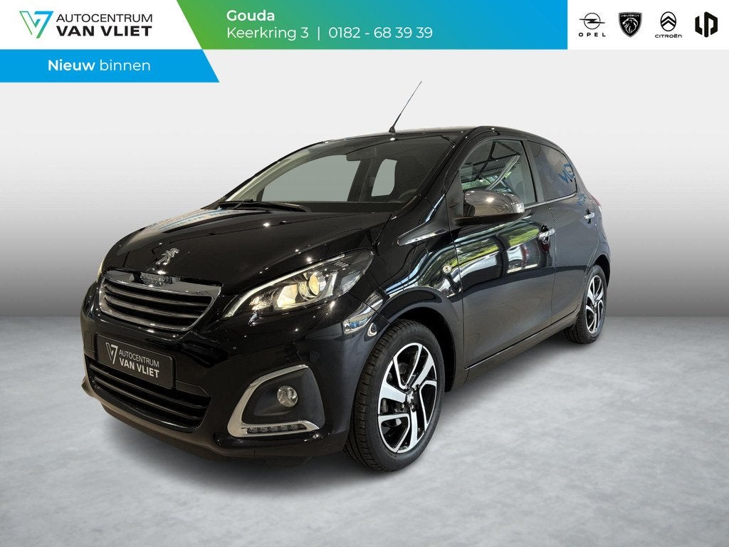 Peugeot 108 1.0 e-VTi Allure | Unieke lage kilometerstand |, Voorwielaandrijving, 12 maanden, Stof, Gebruikt