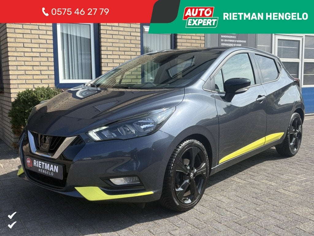 Nissan Micra 1.0 IG-T Kiiro CARPLAY-CRUISE-ALL SEASON-NL- NA, Keurmerk '100% Onderhouden', Dealer onderhouden, Euro 6, Handgeschakeld