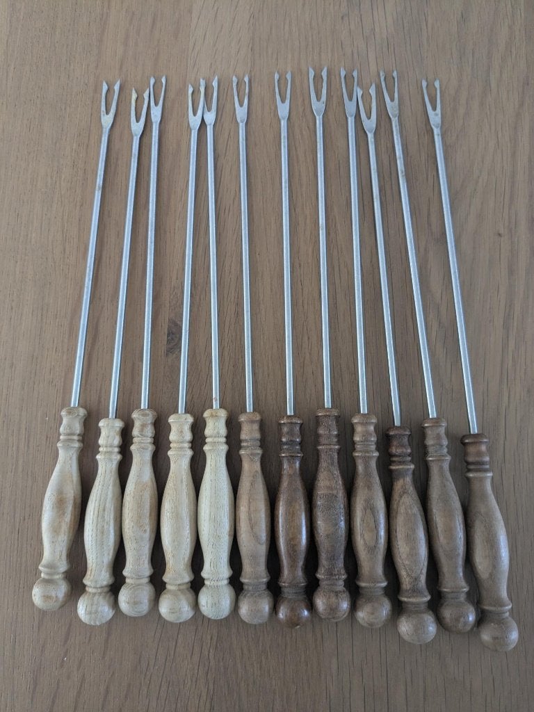 Fondue vorkjes Van WMF, Witgoed en Apparatuur, Ophalen, Gebruikt, Fondue-accessoires