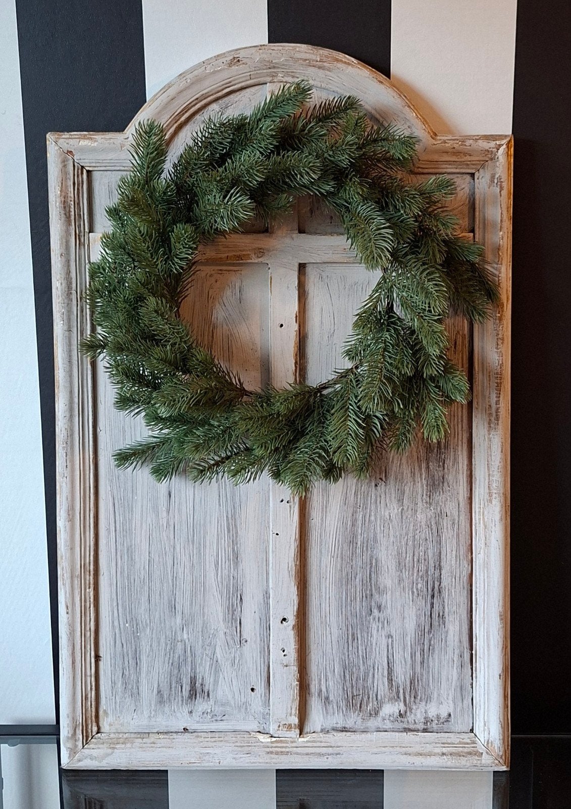Prachtige oud houten brocante wand paneel exclusief krans, Huis en Inrichting, Ophalen, Hout