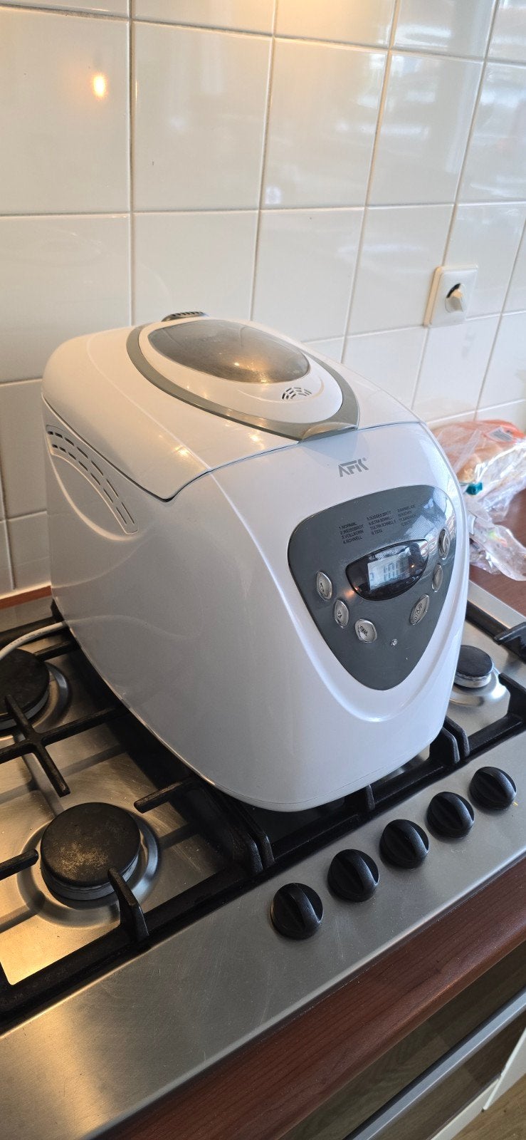 Broodbakmachine AFK incl. gebruiksaanwijzing, Met timer, Gebruikt, Kijkvenster, Ophalen of Verzenden