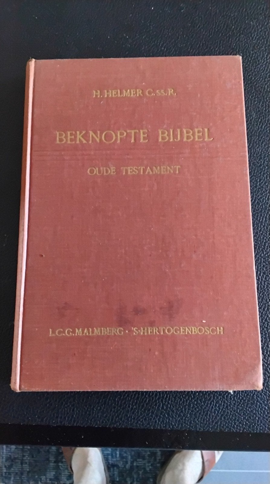 Beknopte Bijbel Oude Testament - H. Helmer C.ss.R., Antiek en Kunst, Ophalen of Verzenden, H. Helmer C.ss.R.