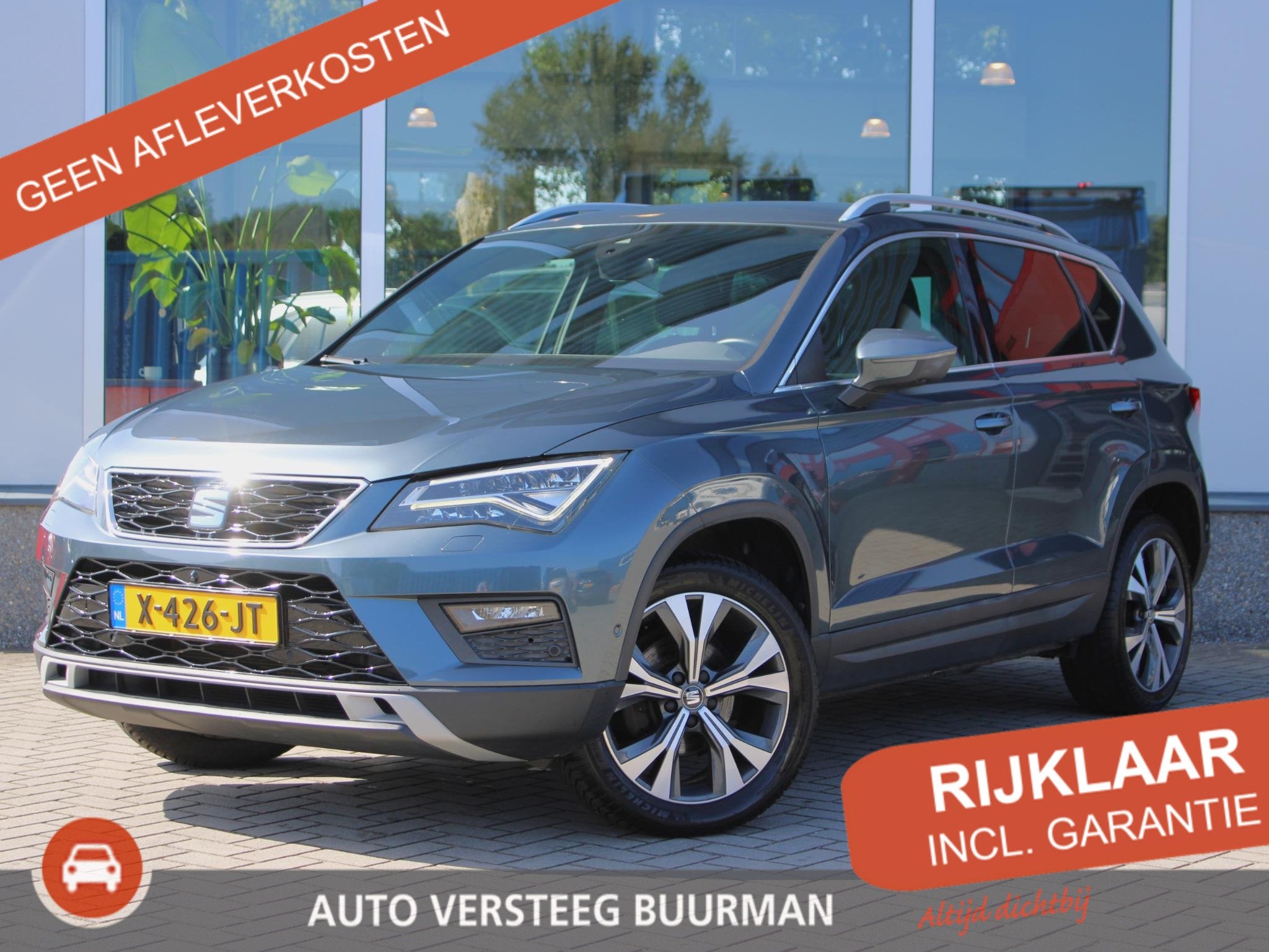 SEAT Ateca 1.5 TSI Xcellence Business Intense Automaat Voorr, Auto's, Seat, 12 maanden, 4 cilinders, Bedrijf, 1600 kg