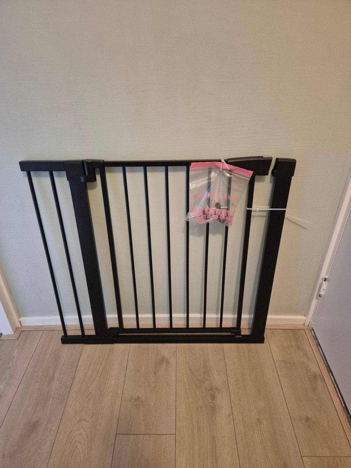 ADSafety Traphekje Zonder Boren - 76 t/m 103 cm, Ophalen, 100 tot 115 cm, Zo goed als nieuw, Klemhekje