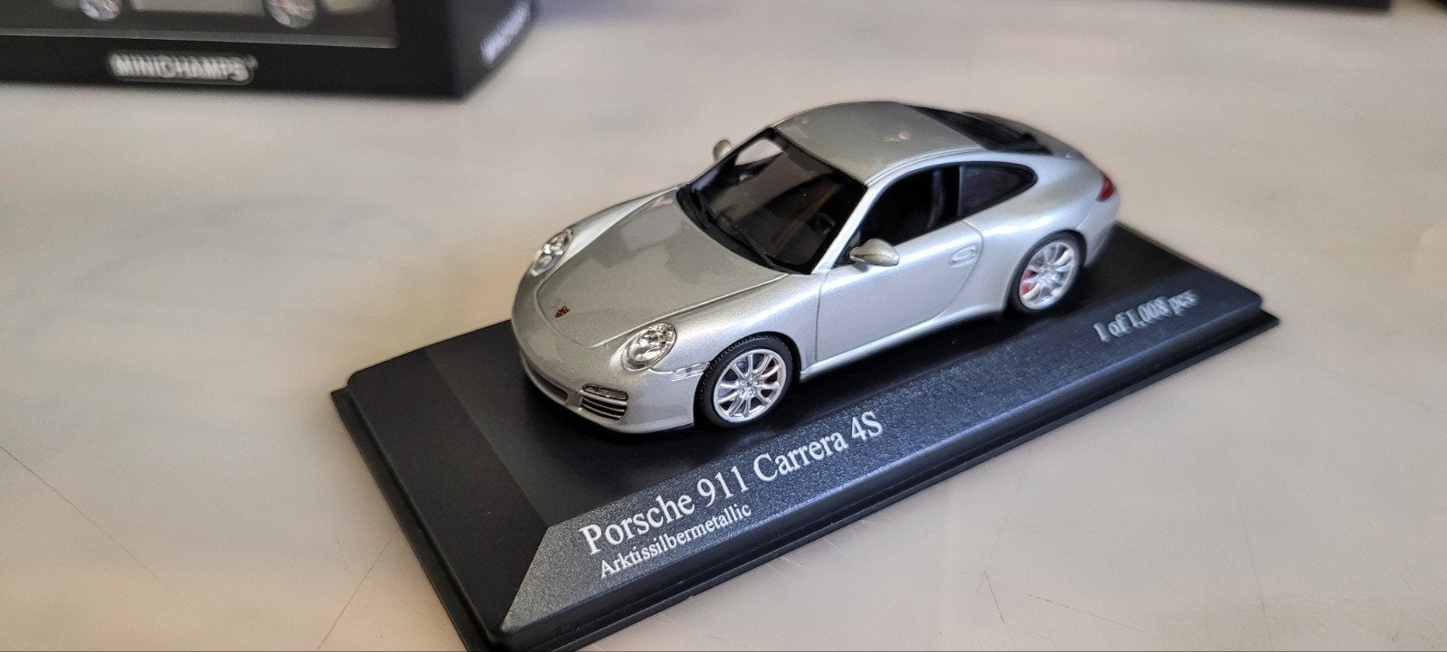 Minichamps 2008 Porsche 911 997.2 Carrera 4S, Ophalen of Verzenden, Nieuw, Auto, MiniChamps