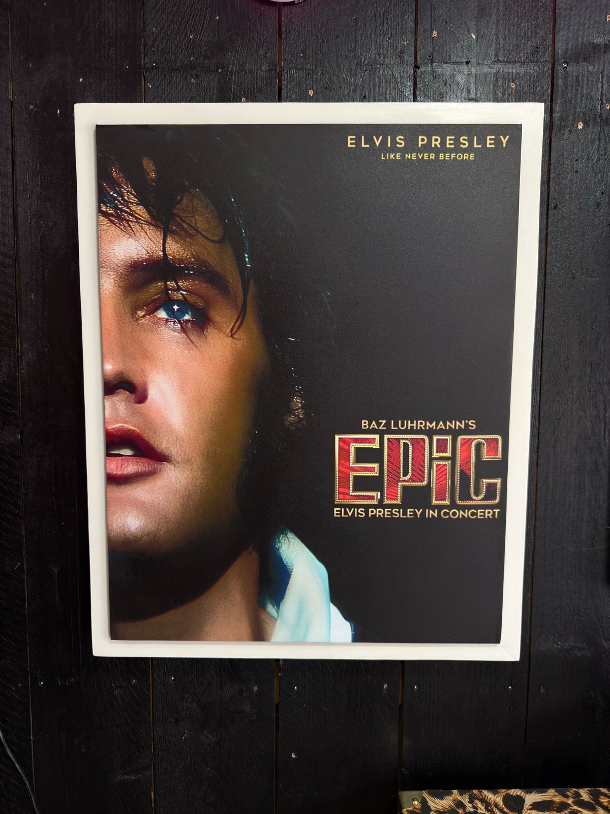 Elvis EPIC canvas print - 80x60 cm met baklijst, Ophalen, Eu, Nieuw, Print