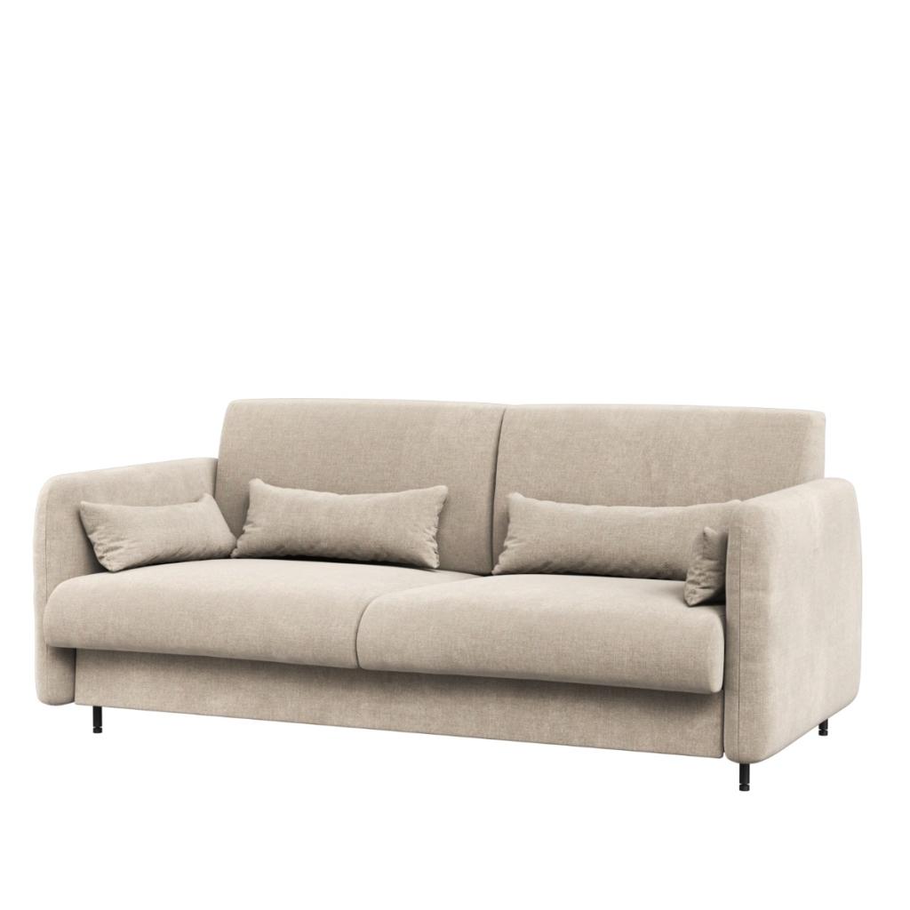 Concept bank (voor opklapbed verticaal 160 cm) - Beige, Niet ingevuld, Niet ingevuld, Niet ingevuld