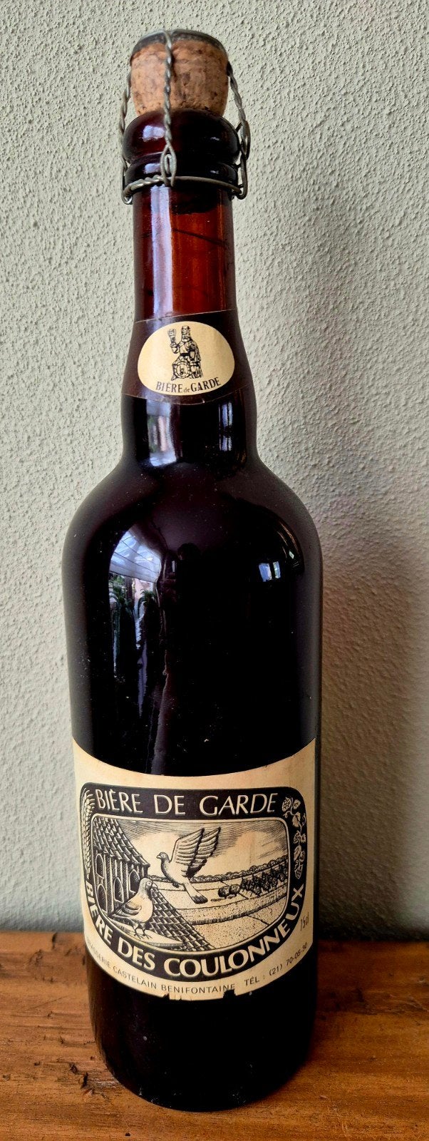 Bière des Coulonneux amber bier Bénifontaine N. Fr. proeven!, Ophalen of Verzenden, Zo goed als nieuw, Flesje(s), Overige merken
