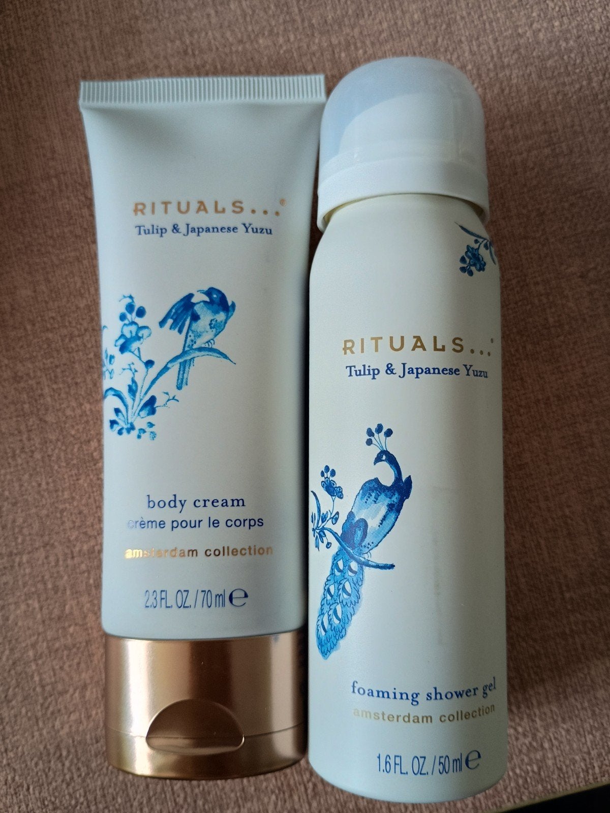 Nieuwe Rituals Amsterdam Collection set: crème & douchege, Ophalen of Verzenden, Nieuw, Bad & Douche