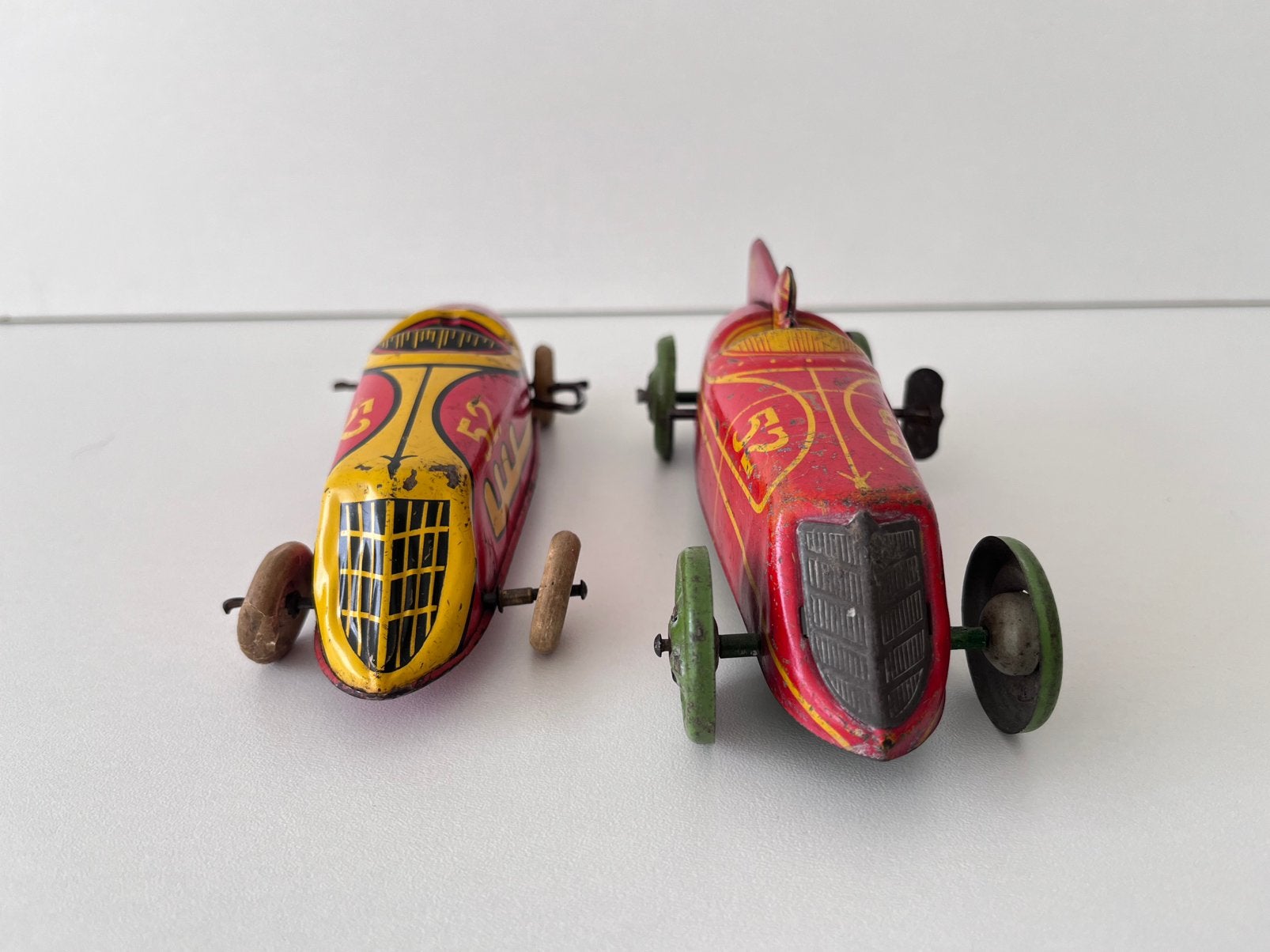 Blikken speelgoed race auto Chein, Ophalen of Verzenden