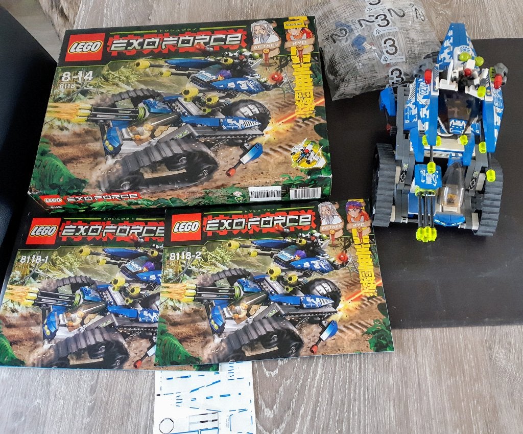 LEGO EXOFORCE 8118 met beschrijving + doos, Kinderen en Baby's, Ophalen, Inclusief instructies, Overige thema's, Lego