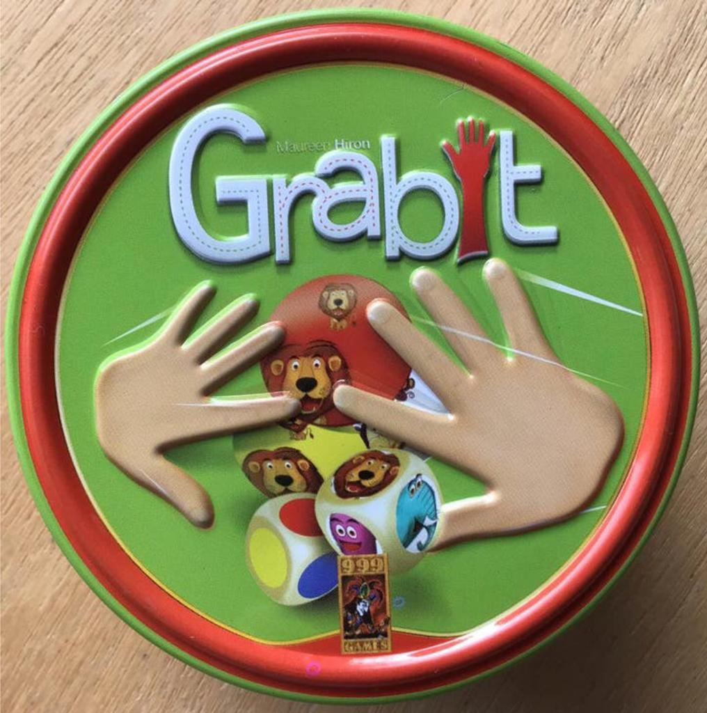 Grabit dobbelspel - vanaf 3 jaar - ZGAN, Vijf spelers of meer, Ophalen of Verzenden, Zo goed als nieuw
