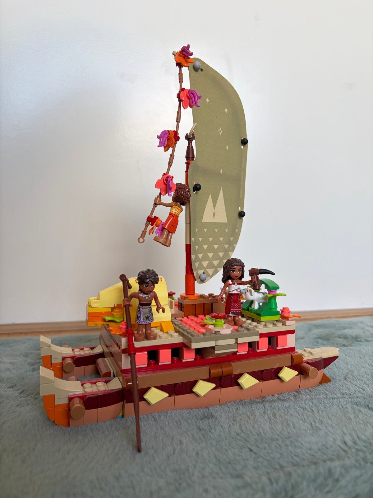 LEGO Disney Vaiana’s Avontuurlijke Kano 43270, Ophalen of Verzenden, Zo goed als nieuw