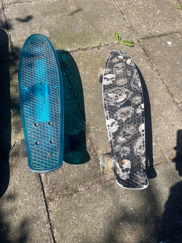 Penny boards en skateboard te koop, Sport en Fitness, Skateboarden, Ophalen, Gebruikt, Skateboard
