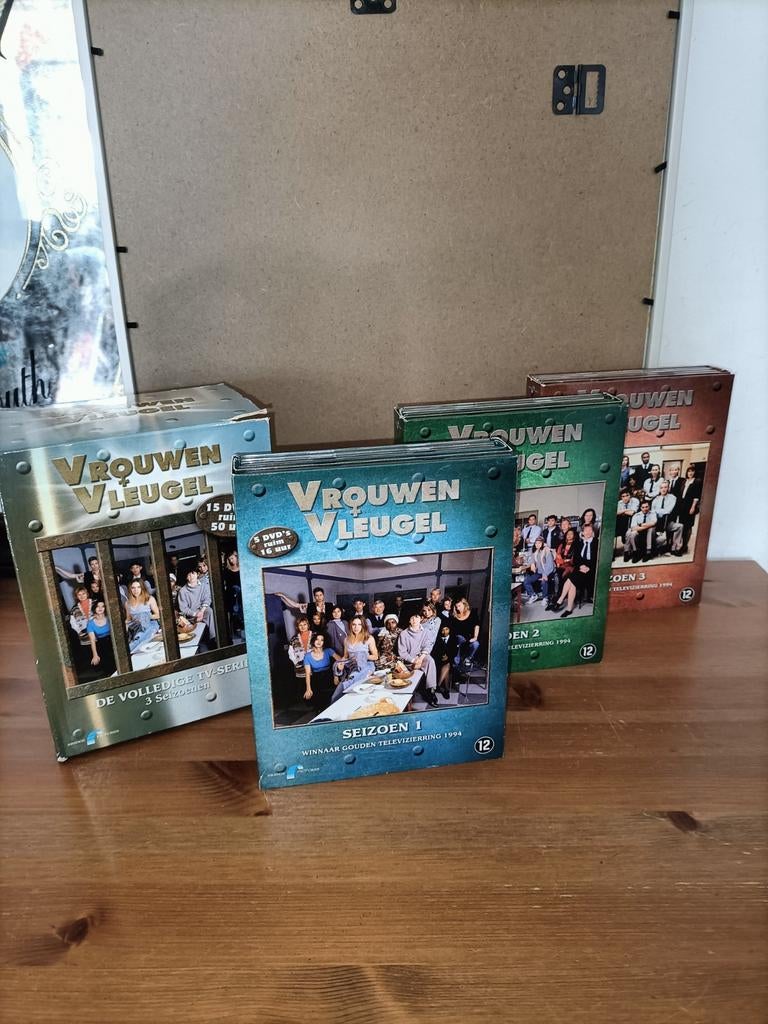 Vrouwen Vleugel DVD Boxset - Seizoen 1, 2, 3 Complete Serie, Vanaf 12 jaar, Ophalen of Verzenden, Zo goed als nieuw, Drama